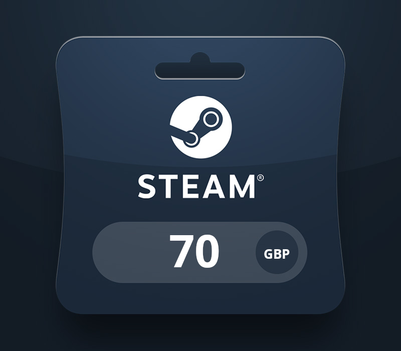 Jaquette de Steam Gift Card GBP 70 UK Activation Code