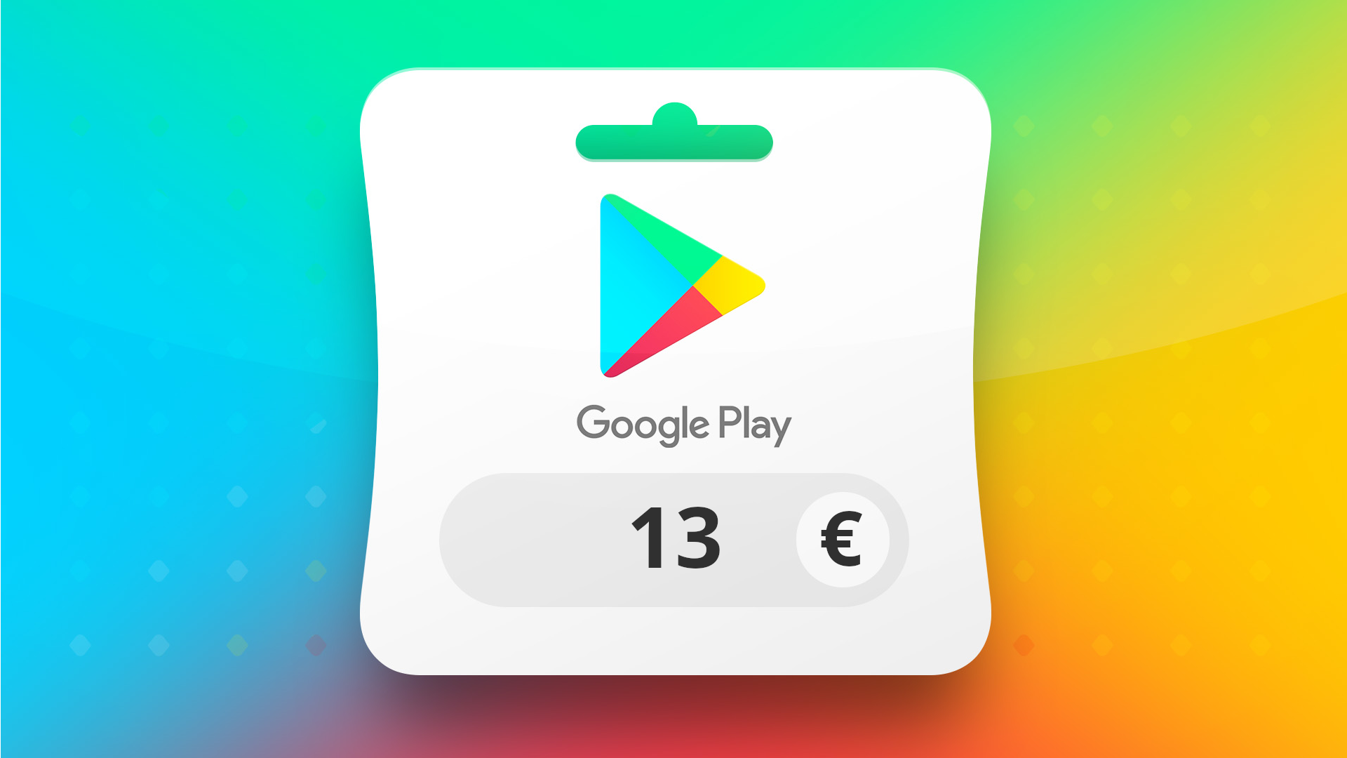 Google Play EUR 13 Gift Card AT screenshot 1