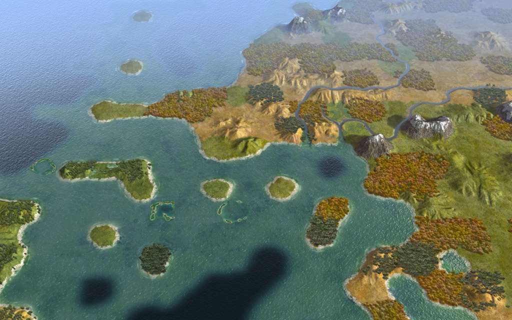 Sid Meier's Civilization V - Explorer's Map Pack DLC EU PC Steam CD Key screenshot 1