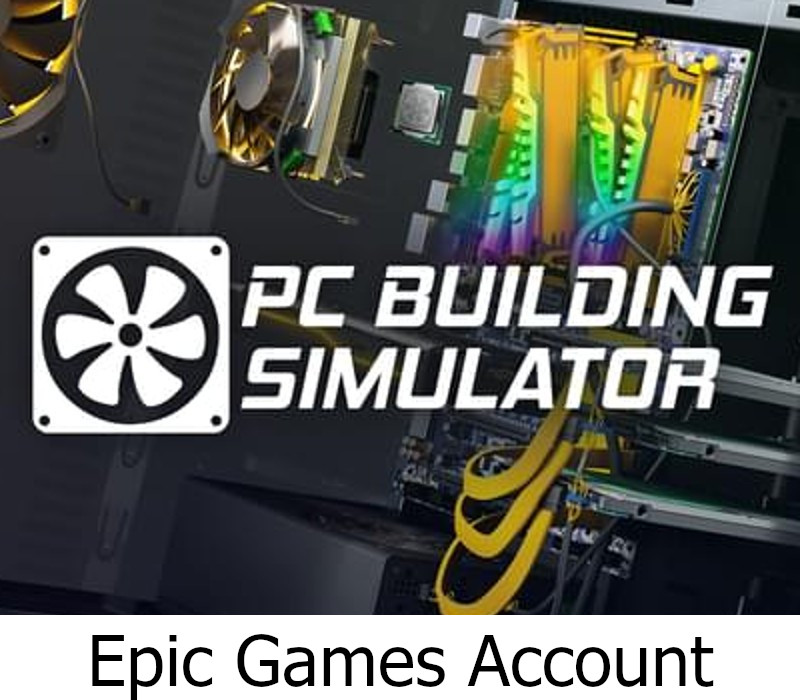 Okładka PC Building Simulator Epic Games Account