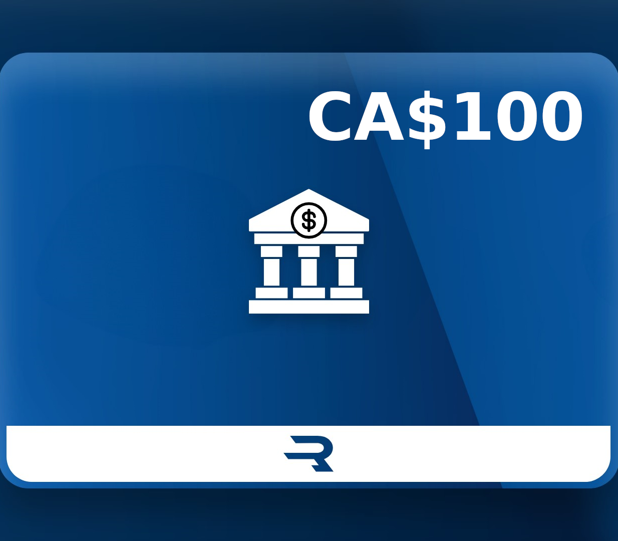 Copertina di Rewarble Bank Transfer CAD 100 Gift Card