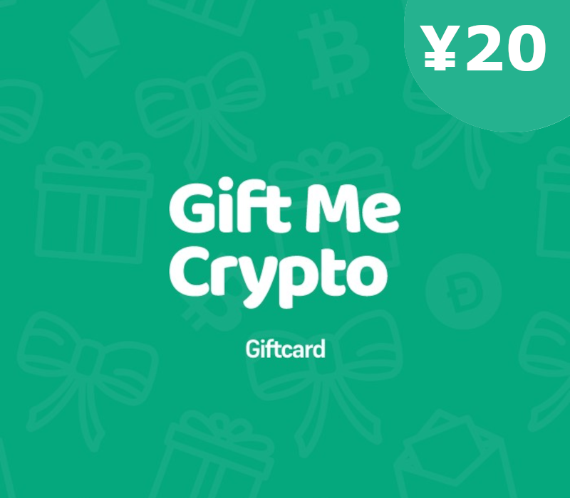 Gift Me Crypto CNY 20 Gift Card cover art