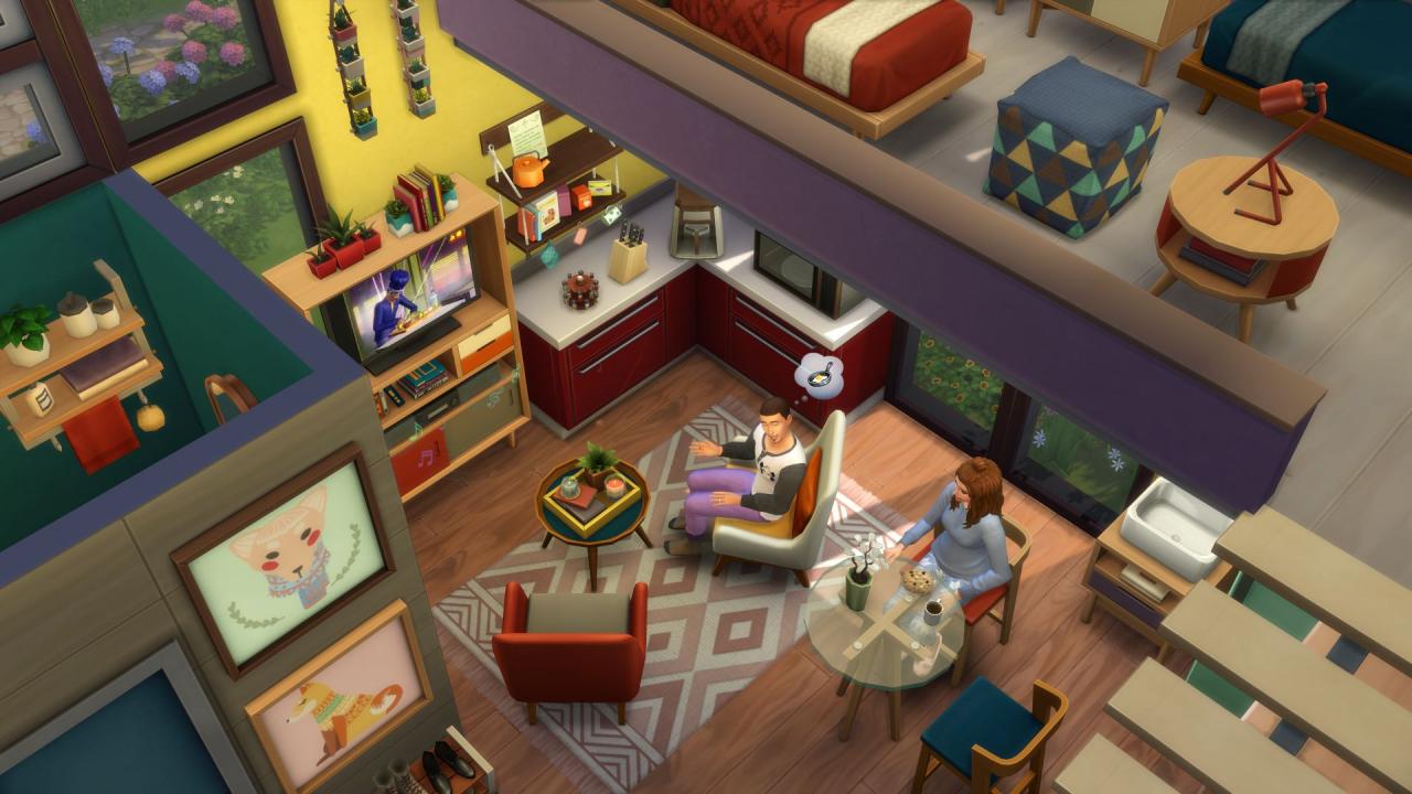 Captura de tela 6 de The Sims 4 - City Living + Parenthood + Tiny Living DLC Bundle PC EA App CD Key