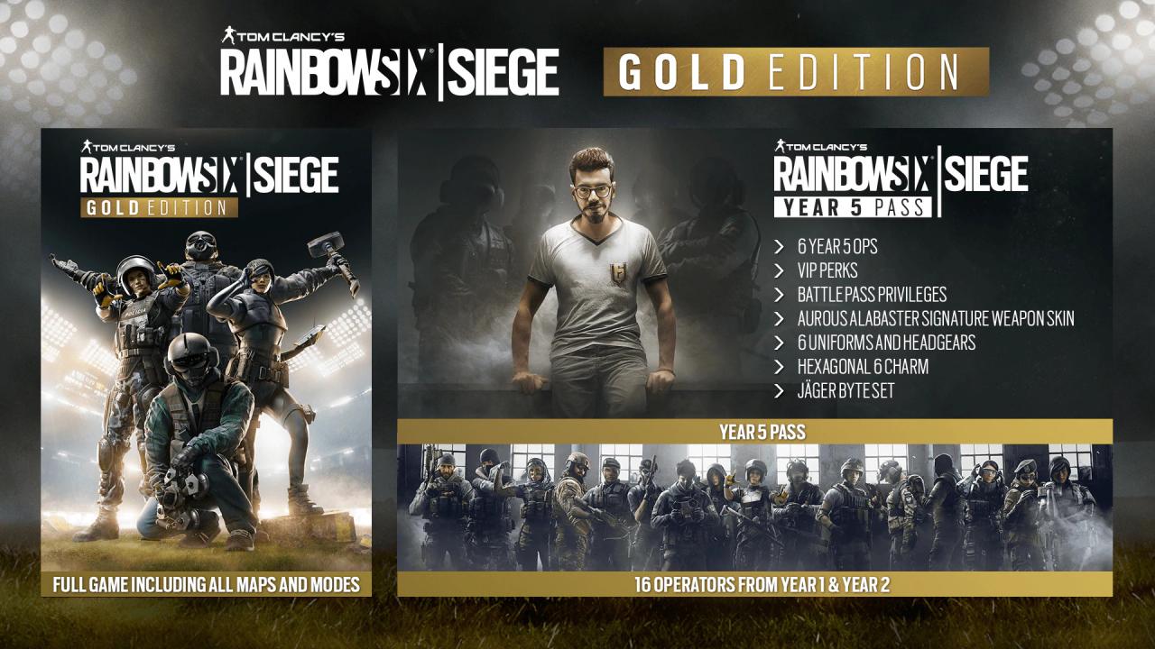 Tom Clancy's Rainbow Six Siege Gold Edition Year 5 XBOX One CD Key screenshot 1
