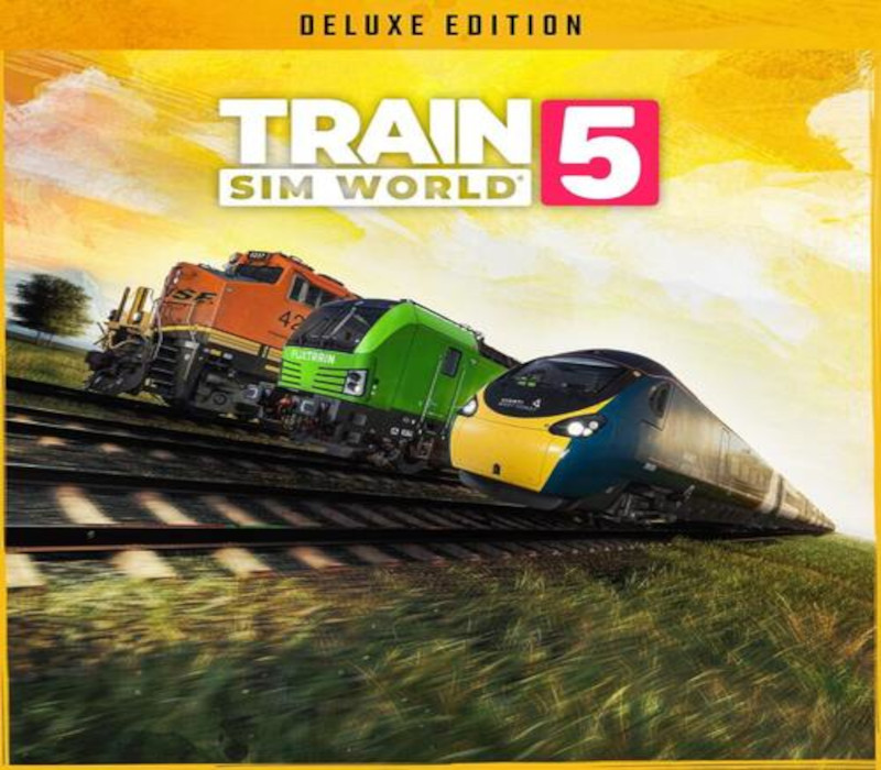 Train Sim World 5: Deluxe Edition EU PC Steam CD Key cover art