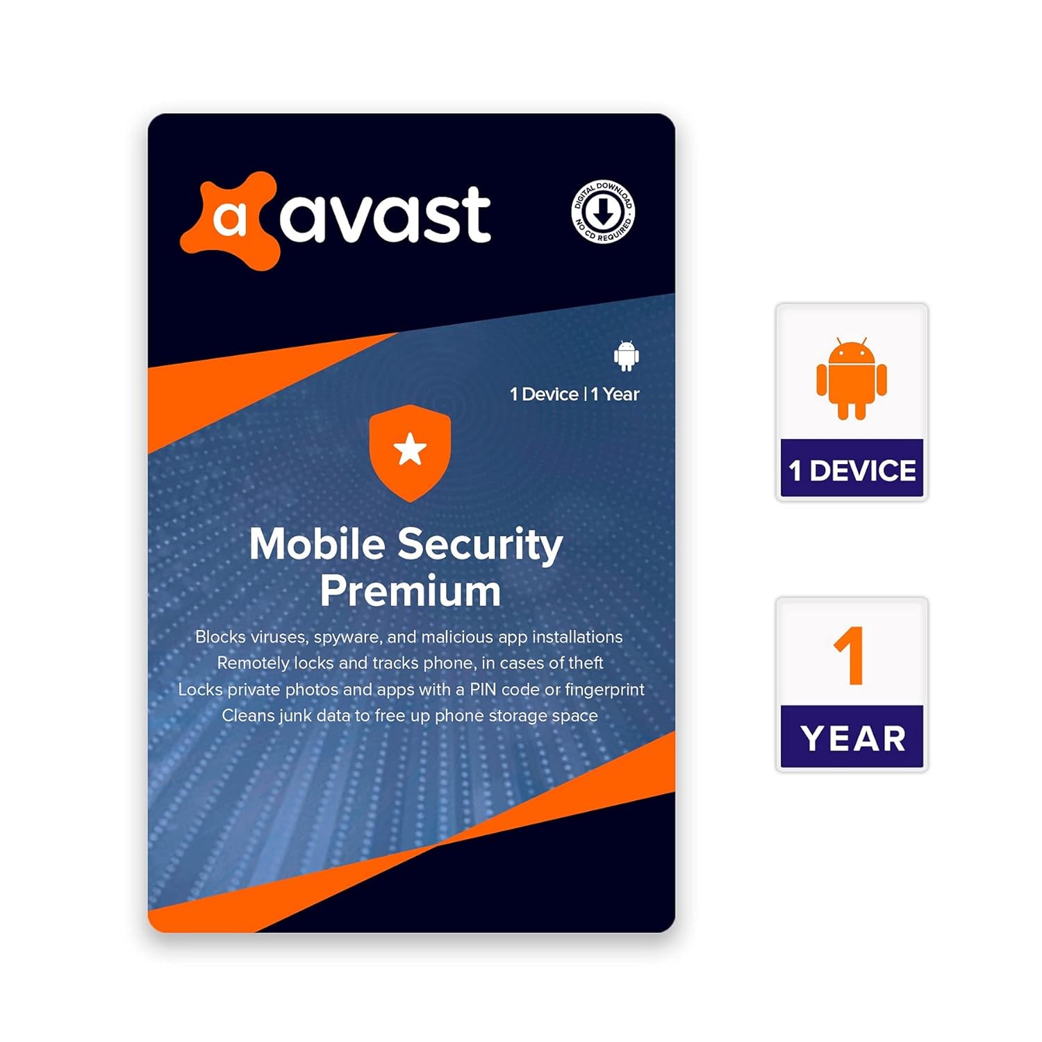 Avast Mobile Security Premium for Android 2024 Key (2 Years / 1 Device) screenshot 1