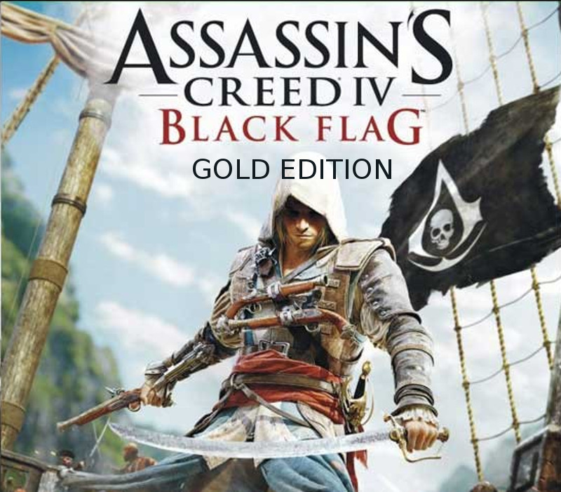 Assassin's Creed IV Black Flag Gold Edition US Ubisoft Connect CD Key cover art
