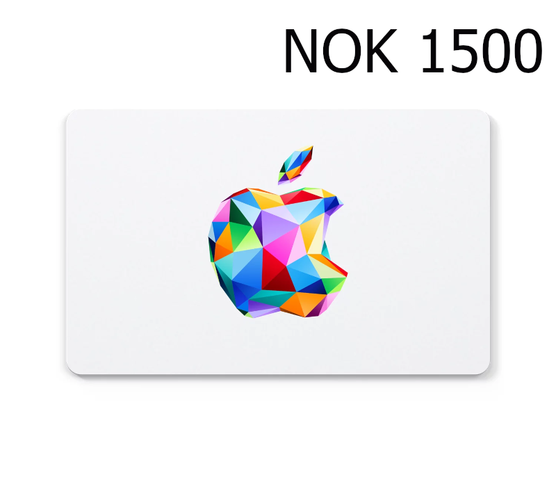 Apple 1500 NOK Gift Card NO cover art