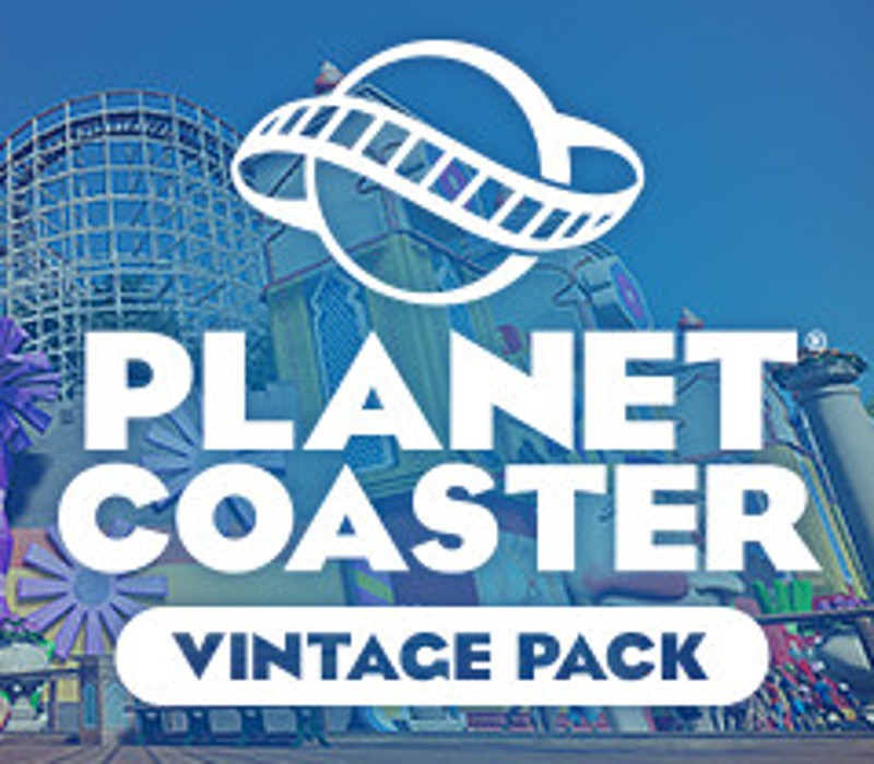 Planet Coaster - Vintage Pack DLC RoW PC Steam CD Key cover art