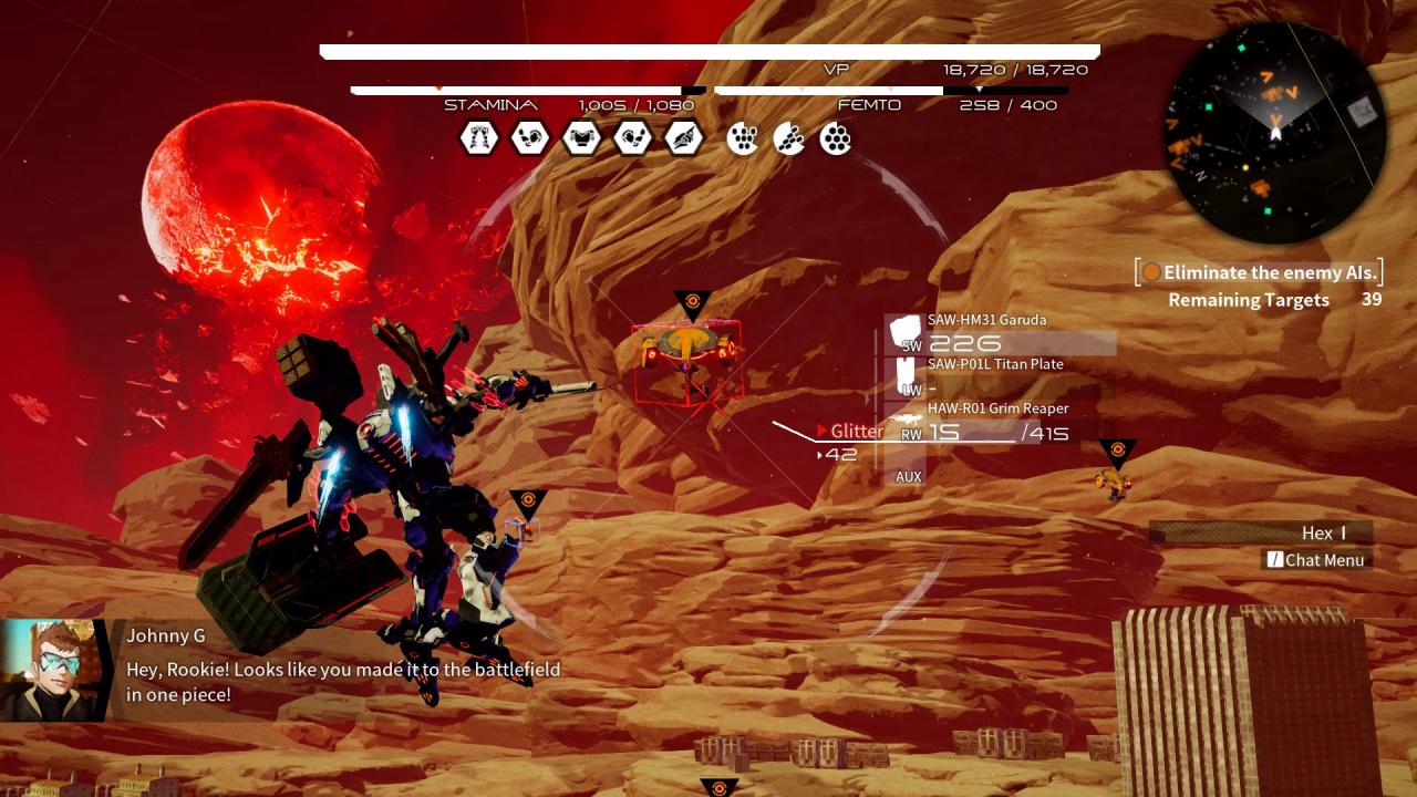 DAEMON X MACHINA RoW PC Steam CD Key (valid until July 2026) screenshot 2