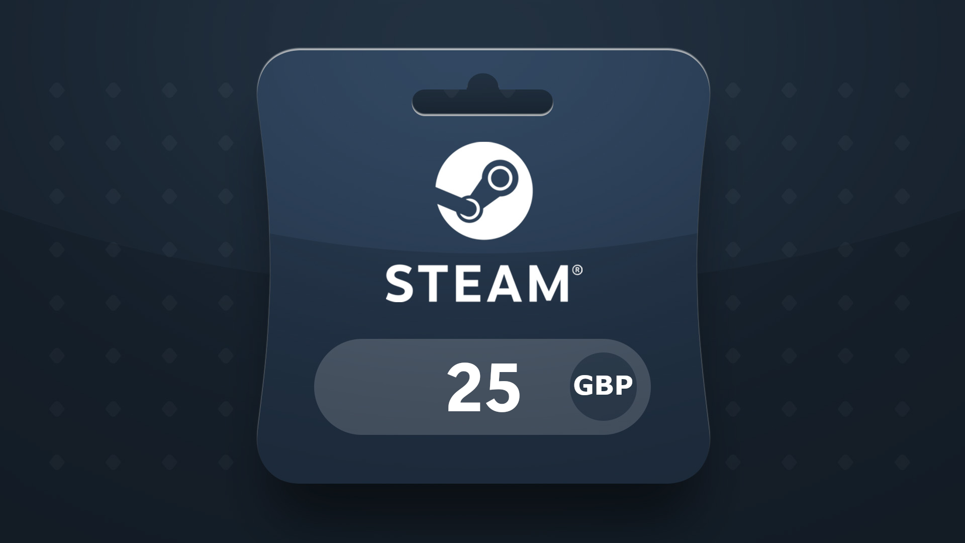Capture d’écran 1 de Steam Wallet GBP 25 Gift Card UK 