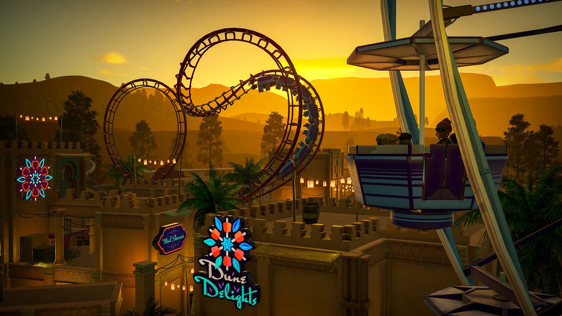 Planet Coaster - World's Fair Pack DLC PC Steam CD Key screenshot 4