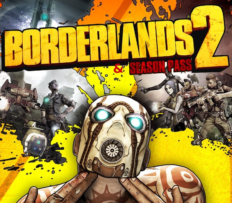 Borderlands 2 + Season Pass PC Steam CD Key cover art