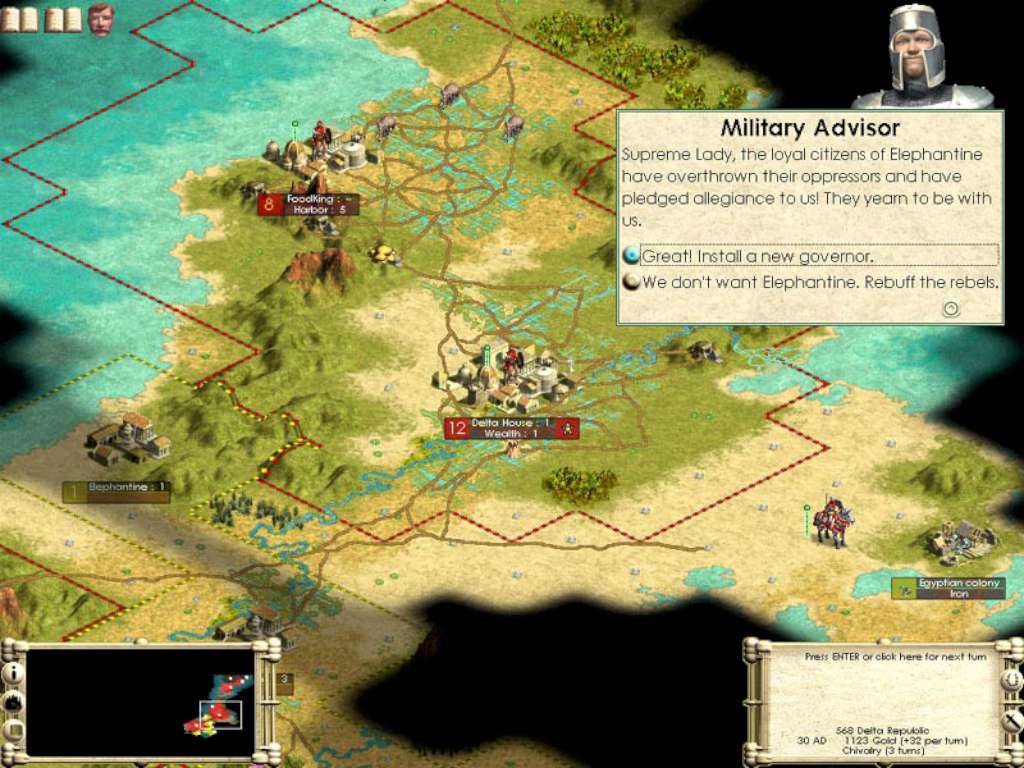 Sid Meier's Civilization III Complete EU PC Steam CD Key screenshot 5