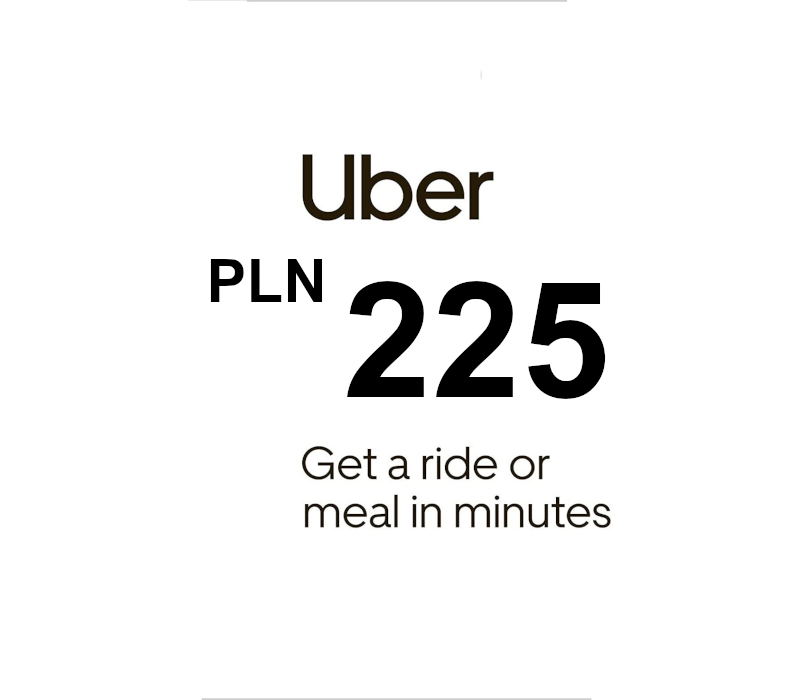 Uber PLN 225 Gift Card PL cover art