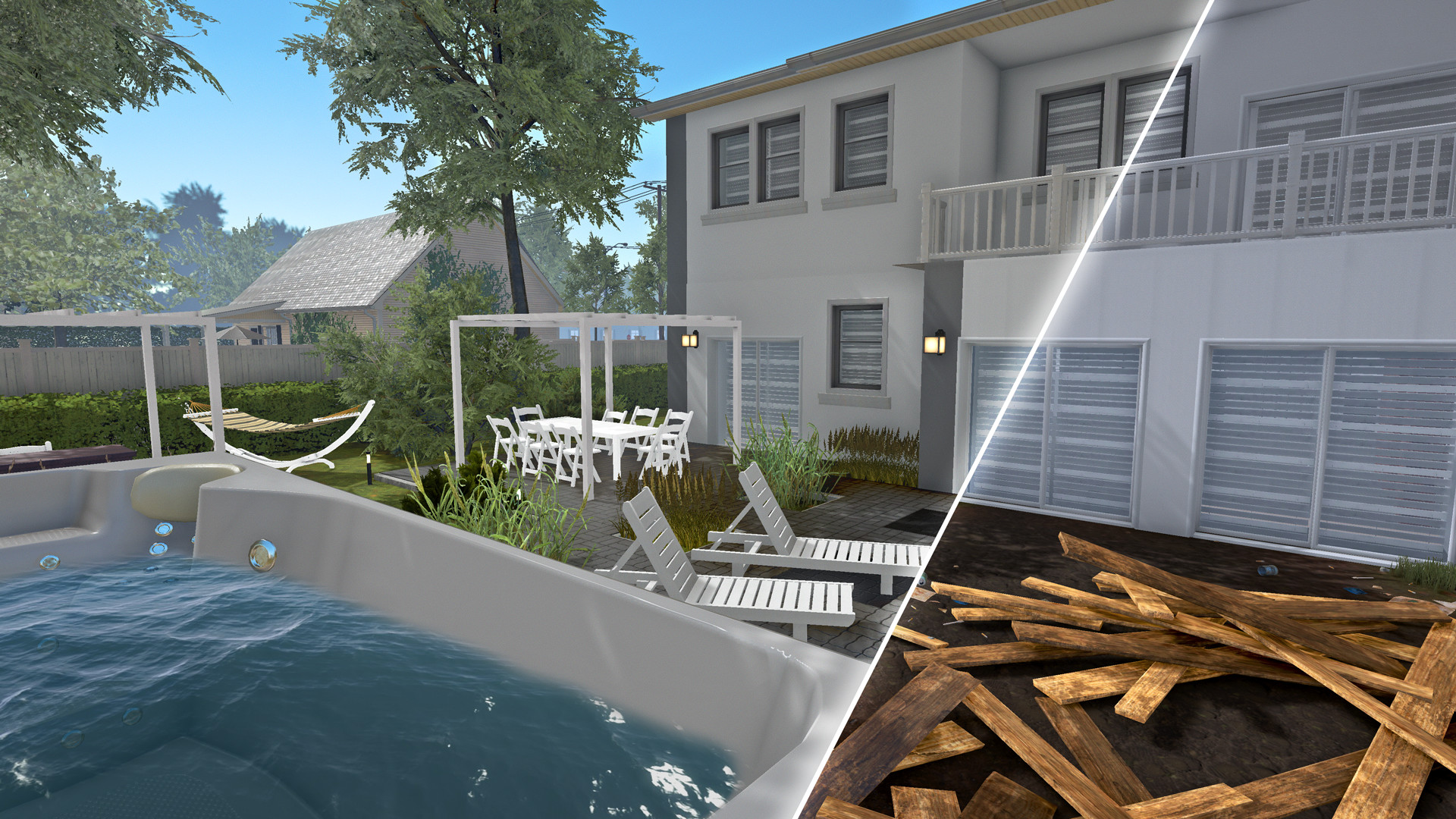House Flipper - Garden DLC PC Steam CD Key screenshot 2