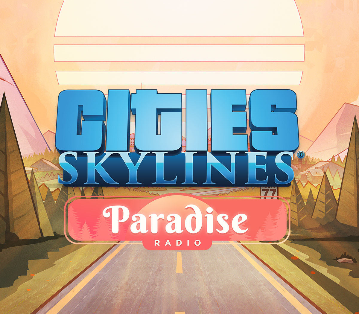 Cities: Skylines - Paradise Radio DLC EU PC Steam CD Key cover art