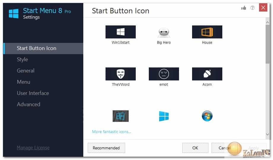 IObit Start Menu 8 Pro Key (1 Year / 3 PCs) screenshot 3