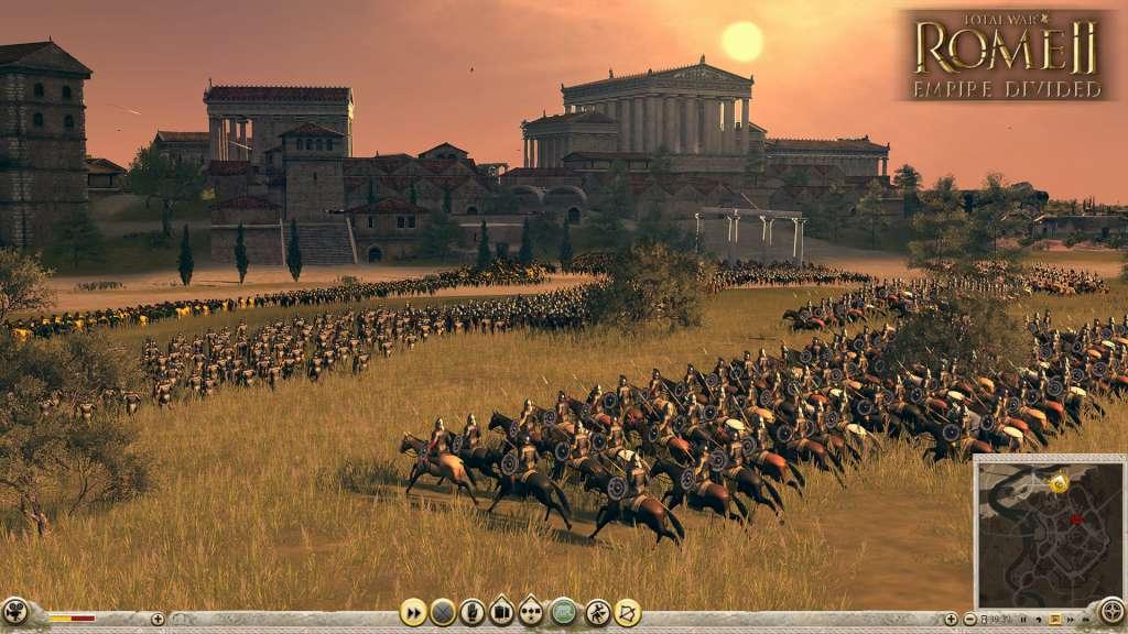 Total War: ROME II - Empire Divided EU DLC PC Steam CD Key screenshot 2