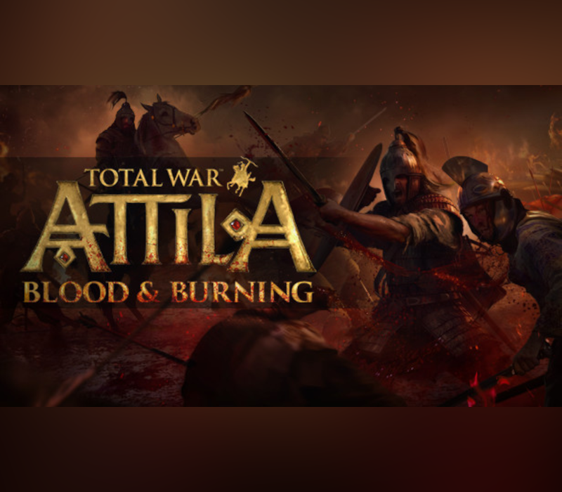 Total War: ATTILA - Blood and Burning DLC EU PC Steam CD Key cover art