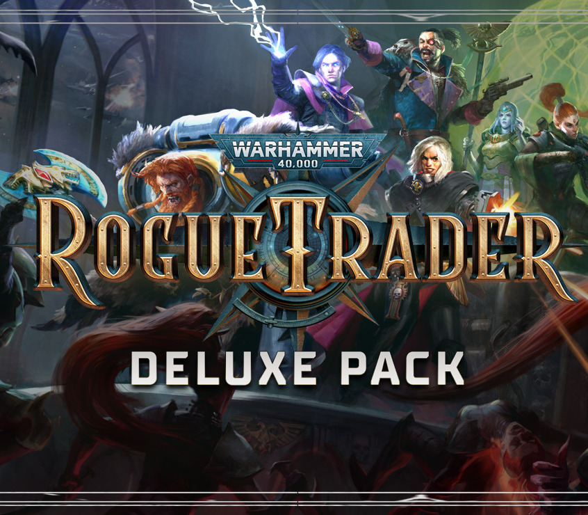 Warhammer 40,000: Rogue Trader - Deluxe Pack DLC EU Steam CD Key cover art