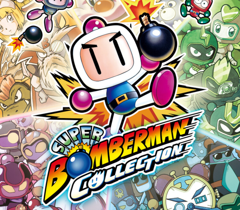 Super Bomberman Collection EU PC Steam CD Key cover art