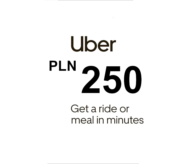 Ảnh bìa Uber PLN 250 Gift Card PL