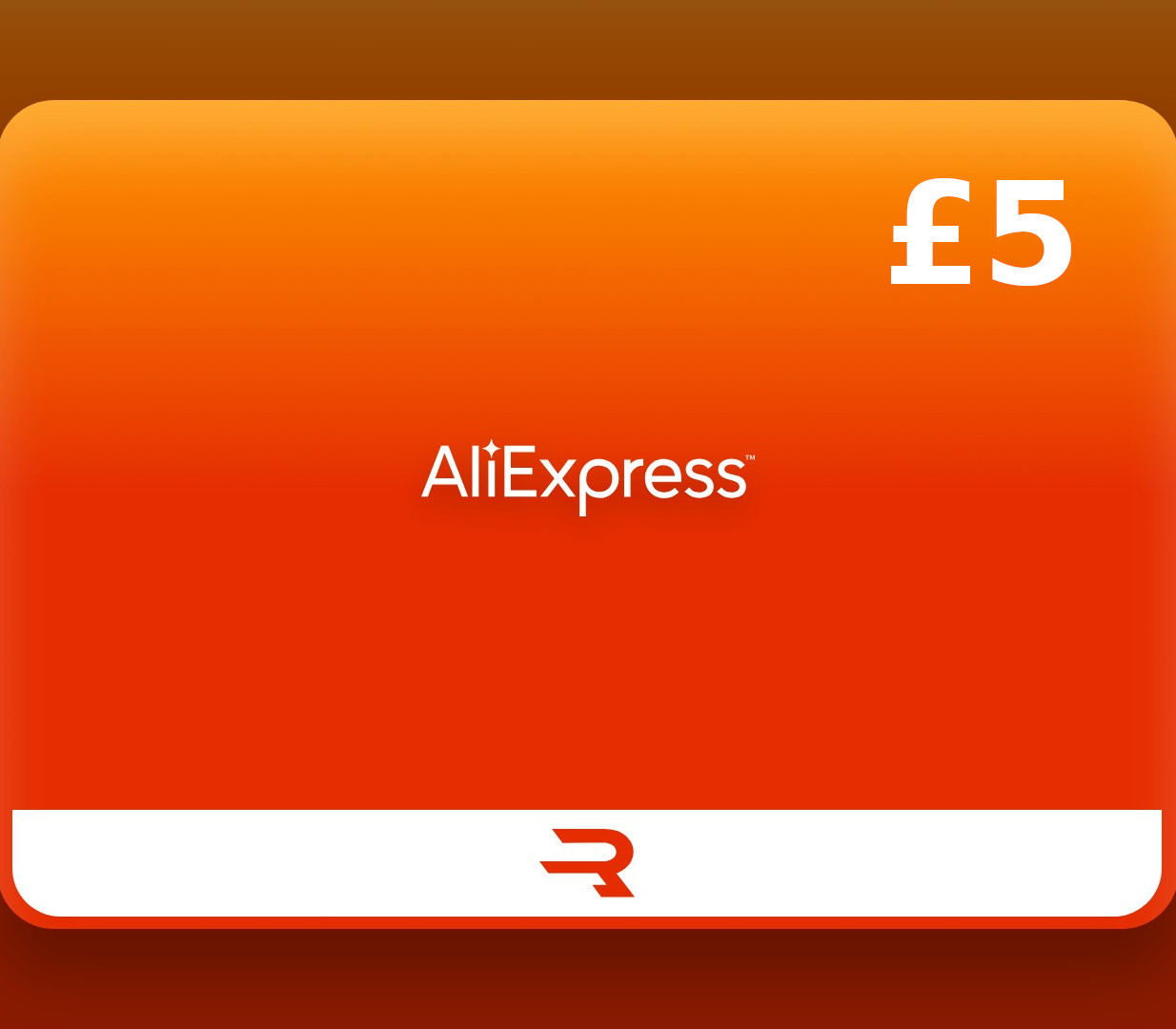 Rewarble AliExpress £5 Gift Card cover art