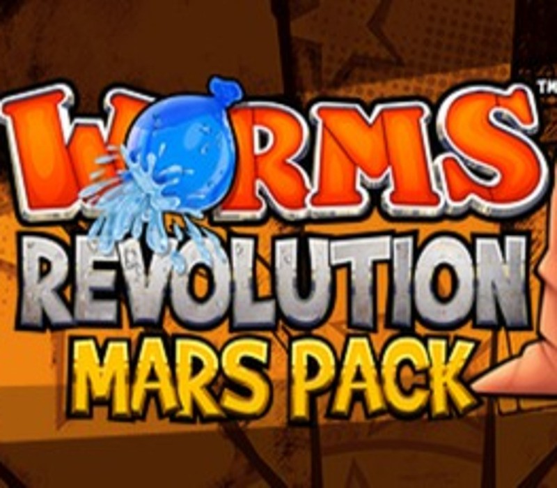 Worms Revolution - Mars Pack DLC PC Steam CD Key cover art