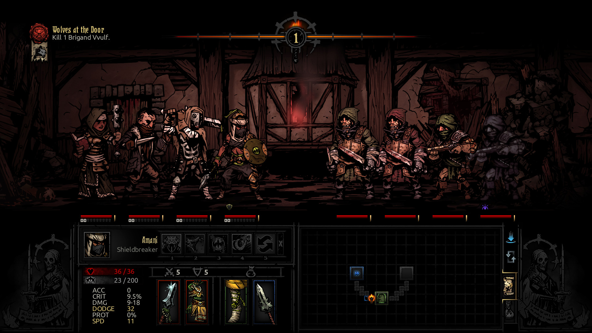 Darkest Dungeon - The Shieldbreaker DLC PC Steam CD Key screenshot 9