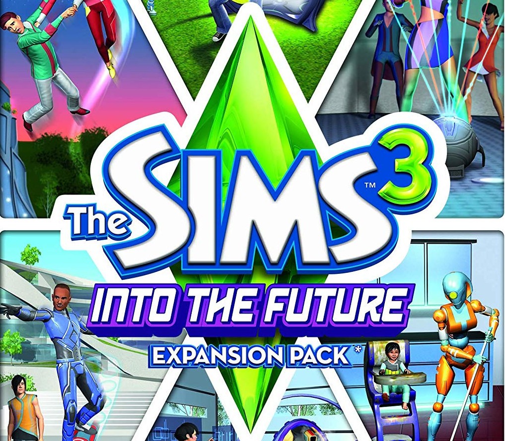 The Sims 3 - Into the Future Expansion Pack EA App CD Key kapak görseli