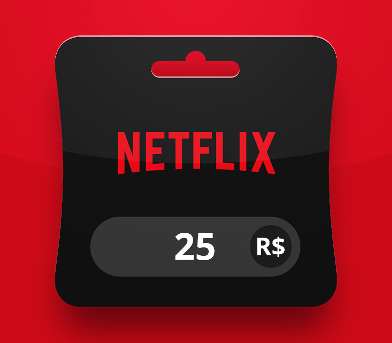 Netflix BRL 25 Gift Card BR cover art