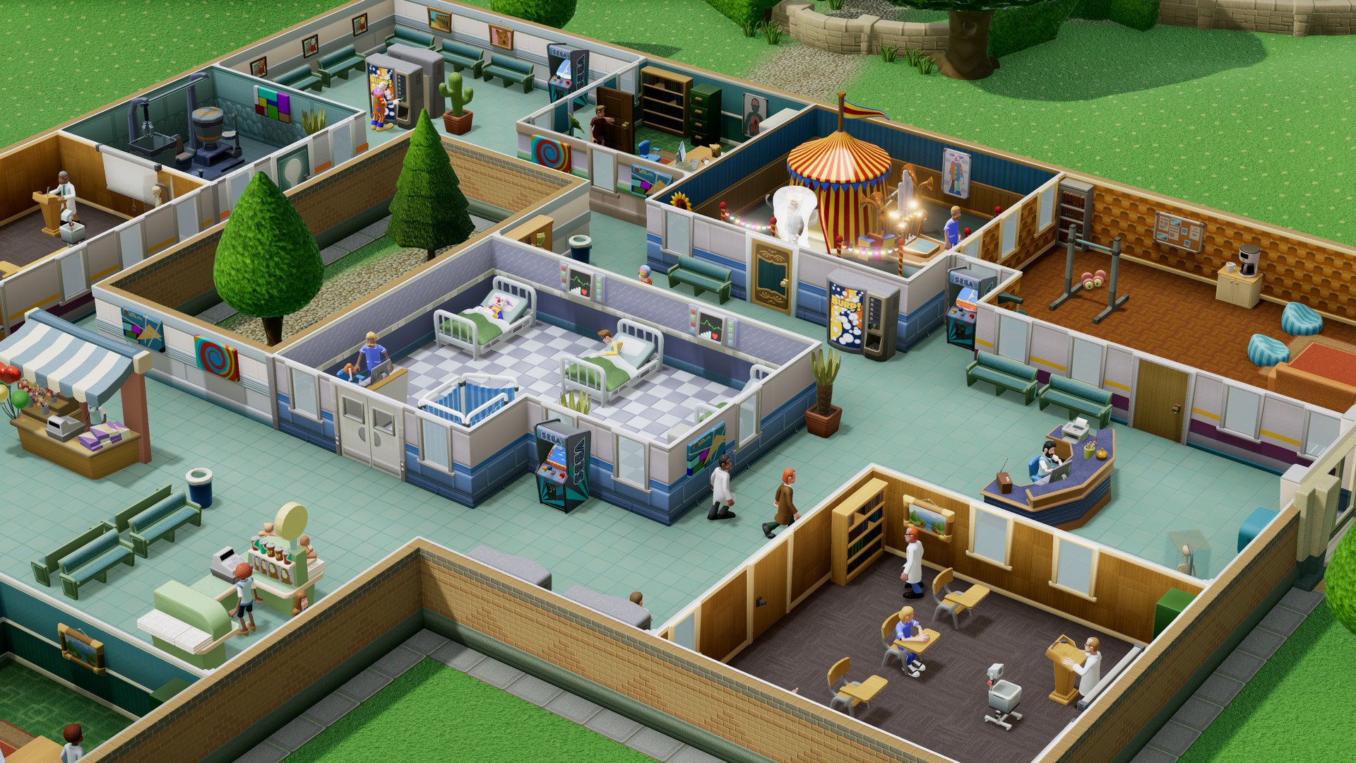 Two Point Hospital NA PC Steam CD Key screenshot 1