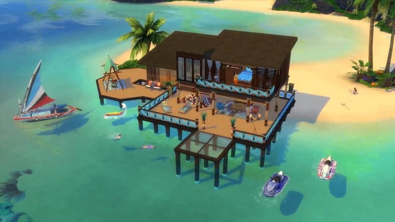 The Sims 4 - Island Living DLC EU PC EA App CD Key screenshot 1