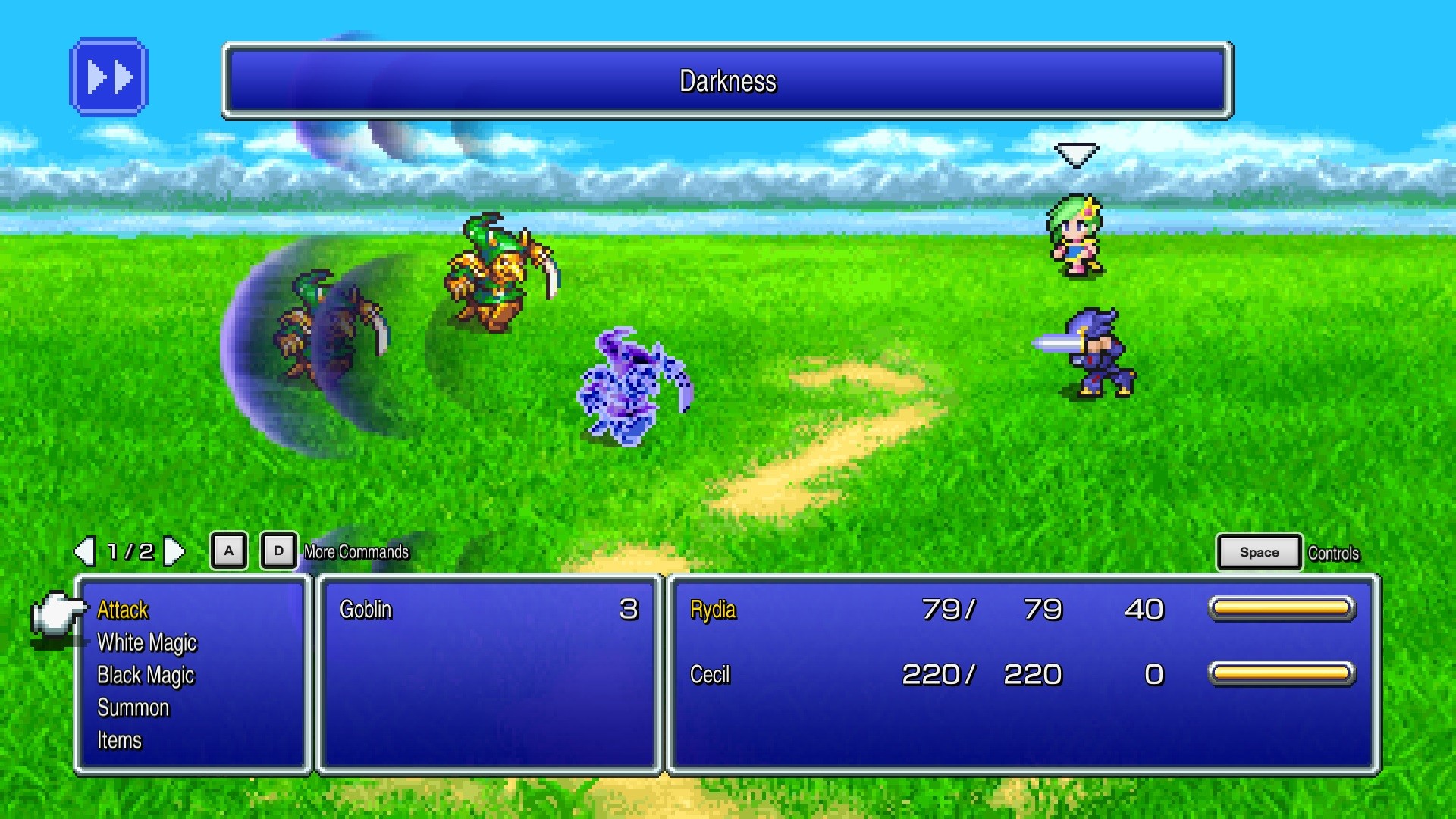 FINAL FANTASY IV Pixel Remaster EU PC Steam CD Key screenshot 2