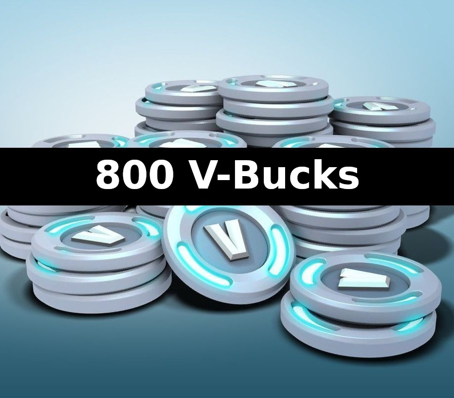 Fortnite 800 V-Bucks DE Epic Games CD Key cover art