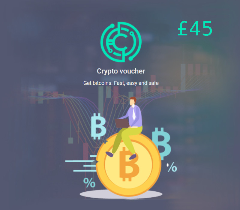 Crypto Voucher Bitcoin (BTC) 45 GBP Key Global cover art