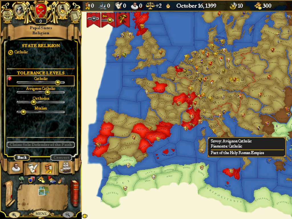 For The Glory: A Europa Universalis Game EU PC Steam CD Key screenshot 5