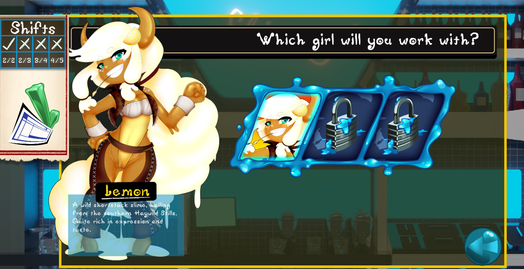 Slime Girl Smoothies - Milkshakes With Lemon DLC Steam CD Key screenshot 2