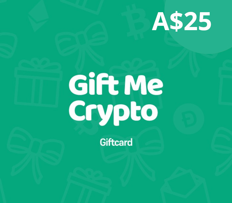 Gift Me Crypto A$25 Gift Card cover art