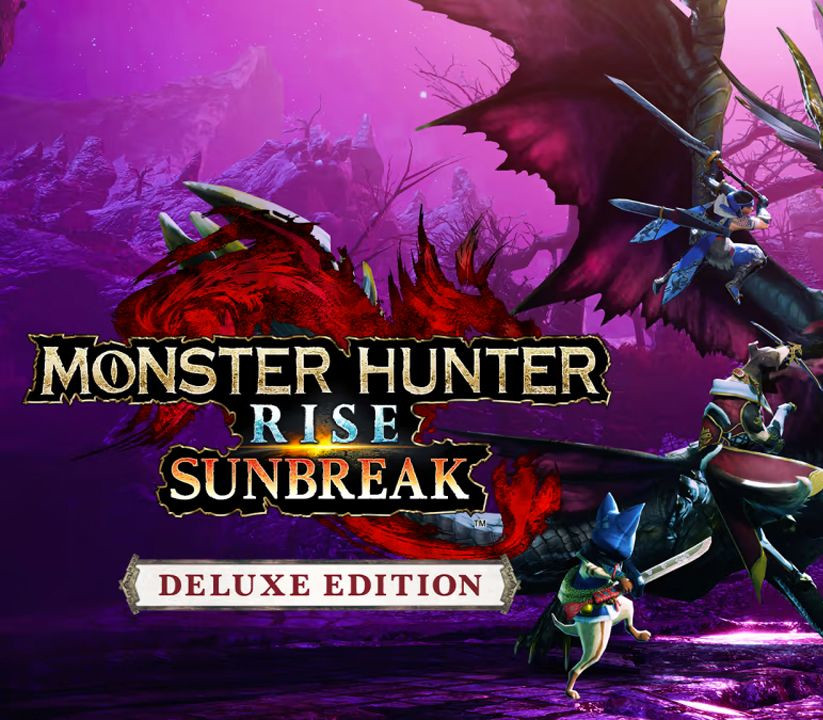 MONSTER HUNTER RISE - Sunbreak Deluxe Edition DLC Steam CD Key cover art