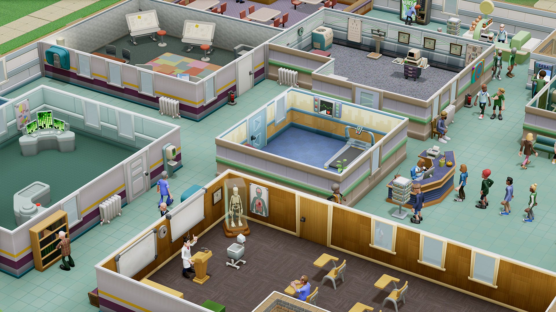 Two Point Hospital LATAM Steam CD Key screenshot 6