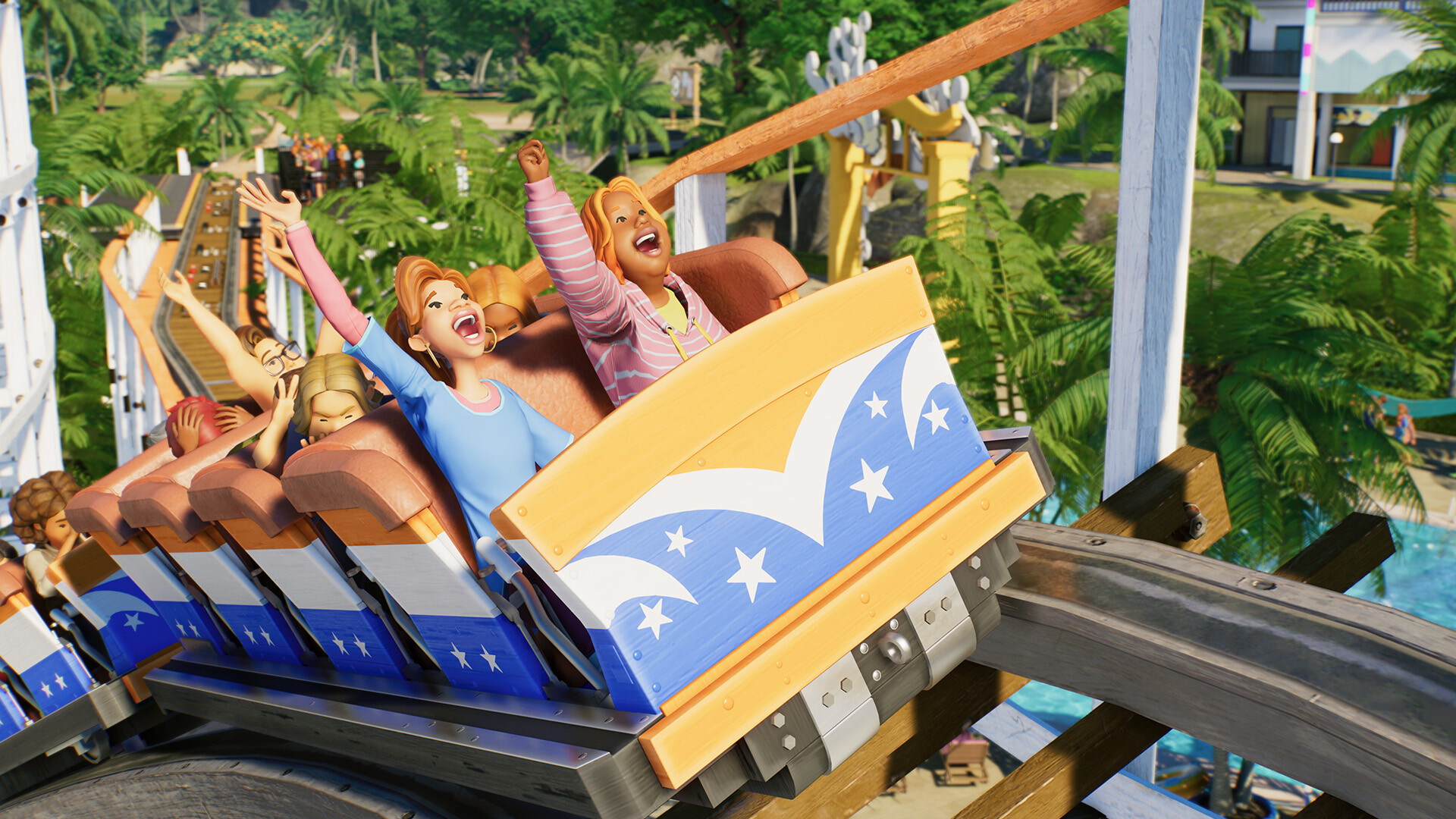 Planet Coaster 2 - Vintage Funfair Ride Pack DLC PC Steam CD Key screenshot 2