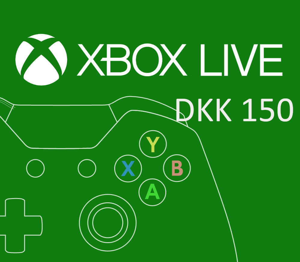 Copertina di XBOX Live 150 DKK Prepaid Card DK