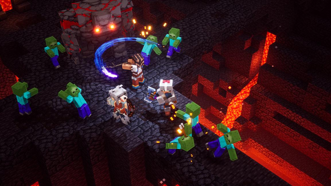 Minecraft Dungeons Nintendo Switch Access — скриншот 2