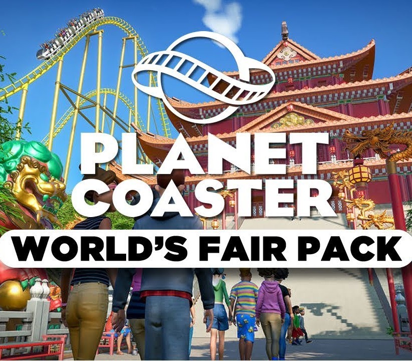 Cover von Planet Coaster + World's Fair Pack DLC Steam CD Key