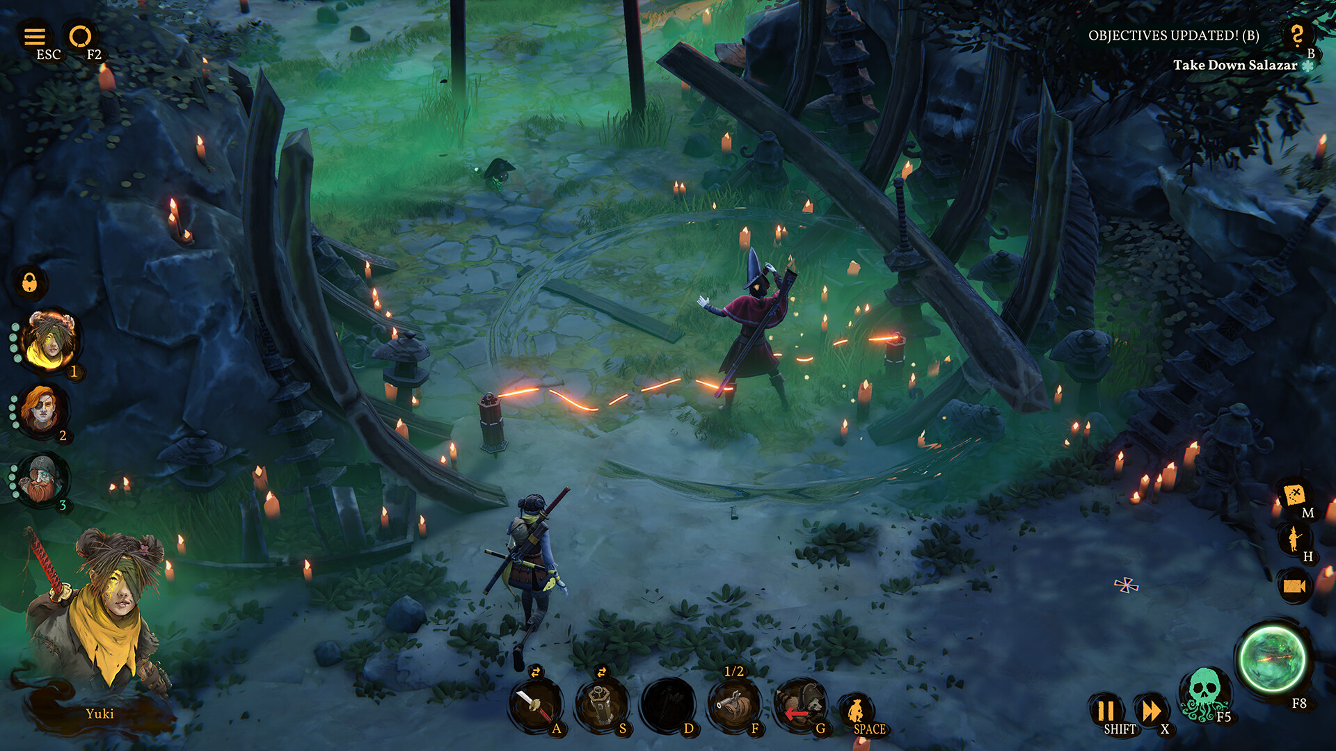 Shadow Gambit - Yuki's Wish DLC EU PC Steam CD Key screenshot 3