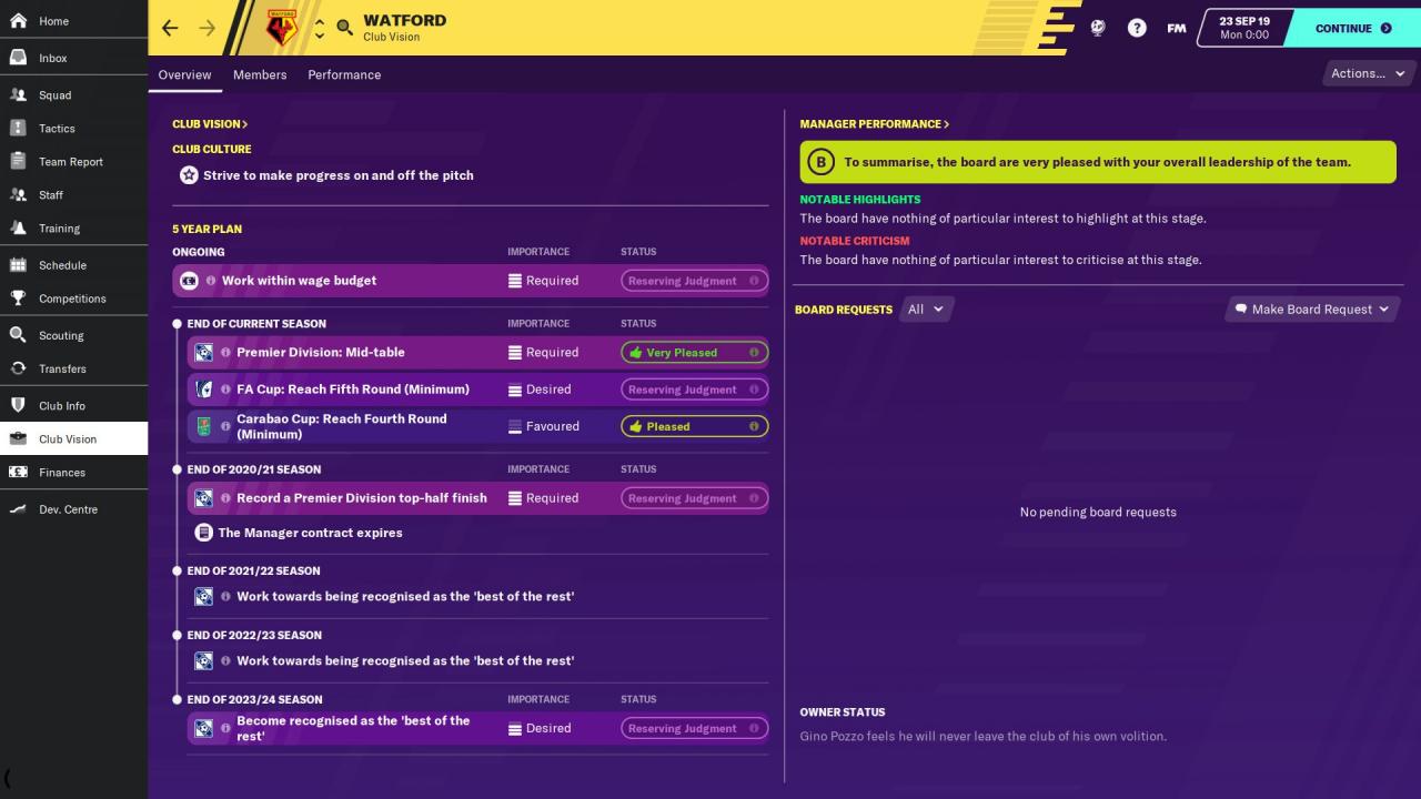 Football Manager Touch 2020 EU PC Steam CD Key screenshot 6