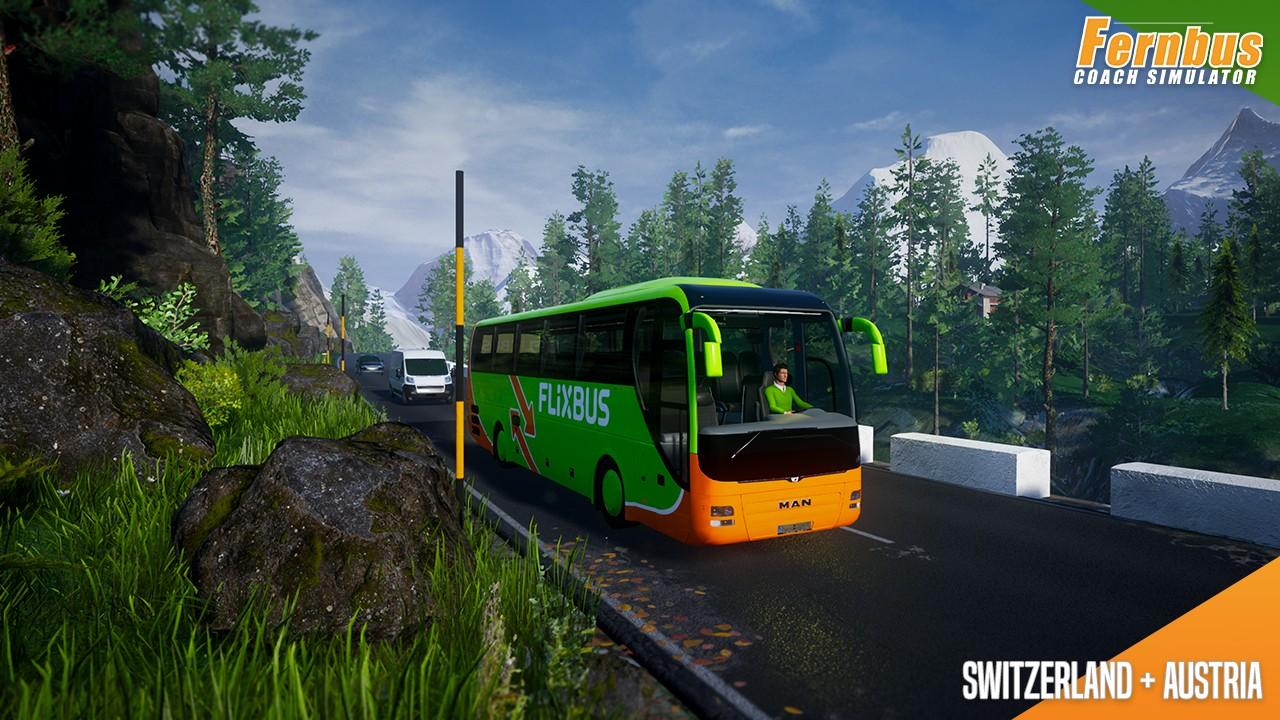 Fernbus Simulator - Austria/Switzerland DLC Steam CD Key screenshot 5