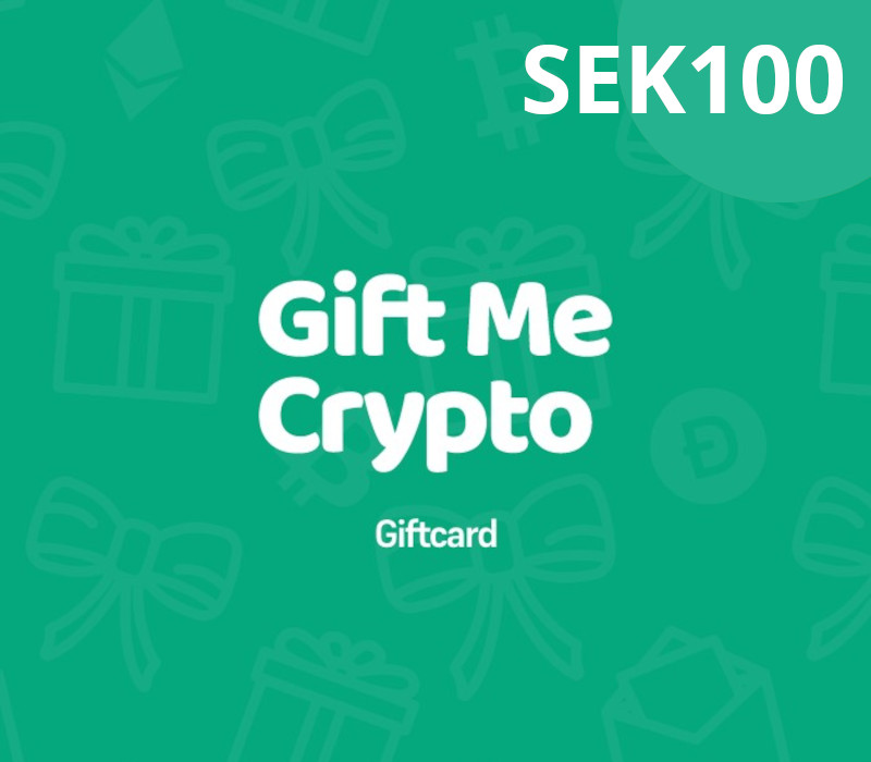 Copertina di Gift Me Crypto 100 SEK Gift Card